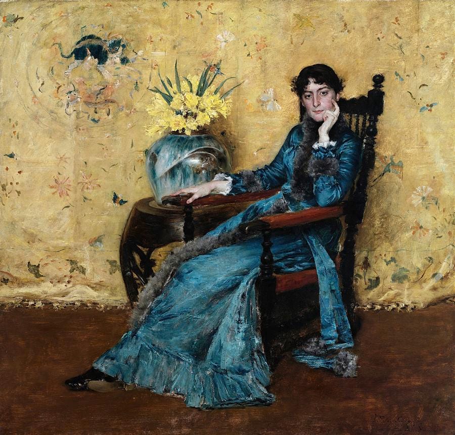 Portrait of Dora Wheeler by William Merritt Chase