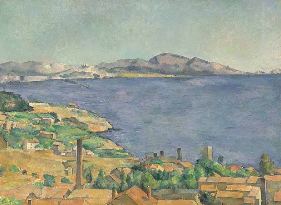 The Gulf of Marseilles Seen from L’Estaque by Paul Cézanne