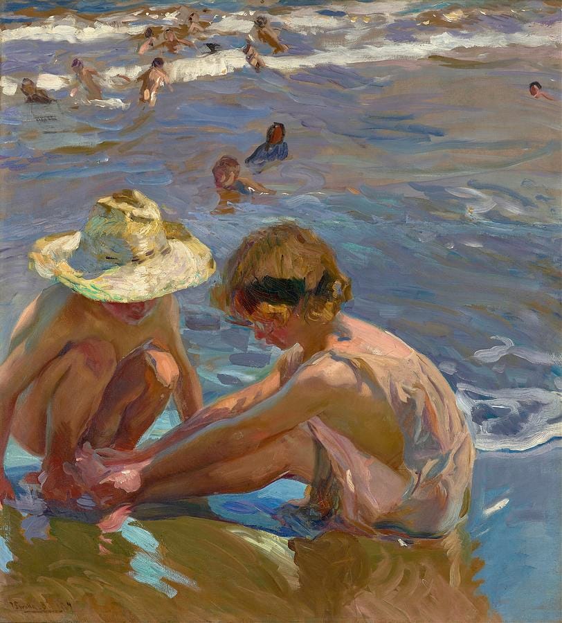 The Wounded Foot — Joaquín Sorolla
