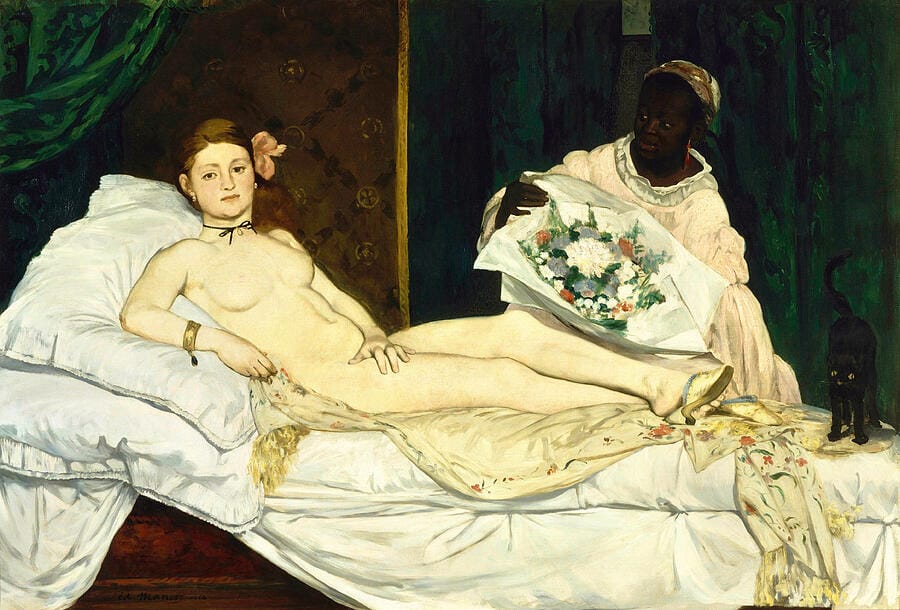 Olympia — Édouard Manet, 1863 (Musée d’Orsay, Paris)