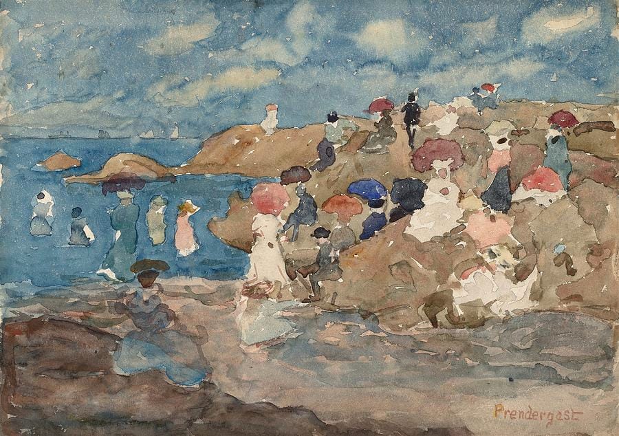 Revere Beach by Maurice Prendergast