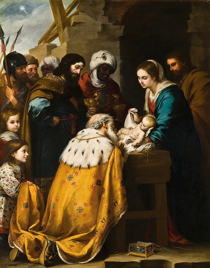 The Adoration of the Magi by Bartolomé Esteban Murillo