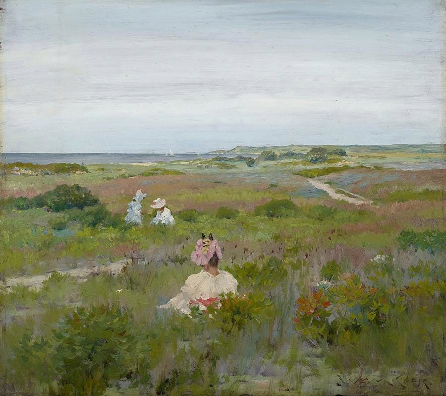 Landscape: Shinnecock, Long Island by William Merritt Chase