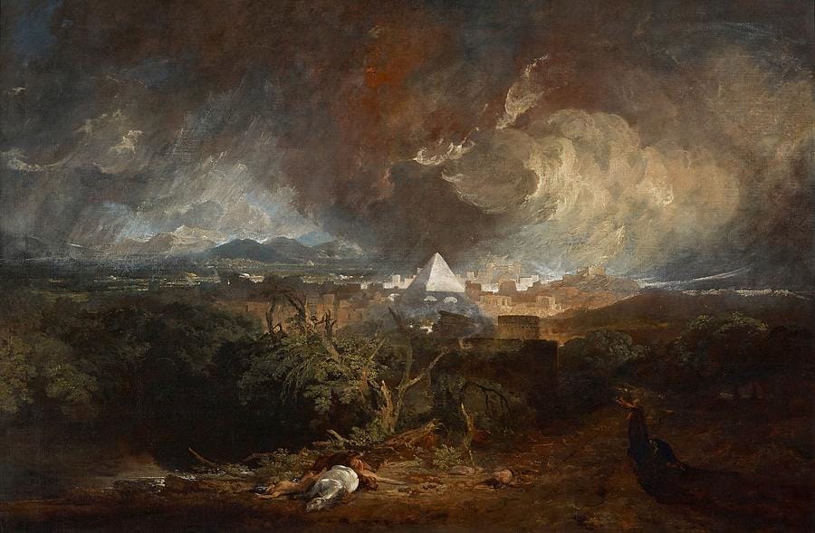 The Fifth Plague of Egypt by J.M.W. Turner