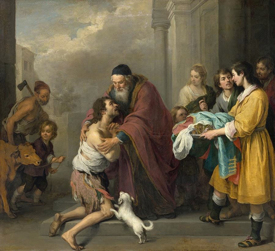 The Return of the Prodigal Son by Bartolomé Esteban Murillo
