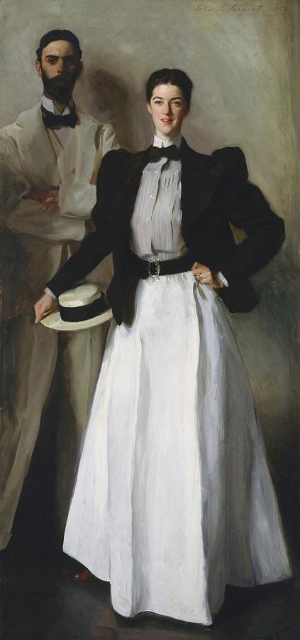 Mr. and Mrs. I. N. Phelps Stokes by John Singer Sargent