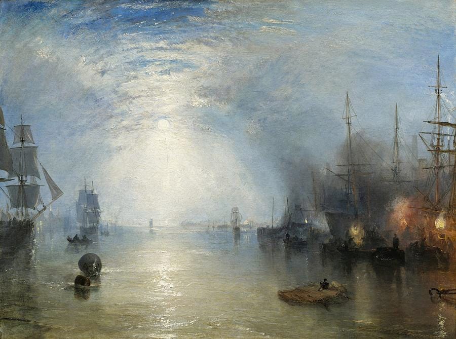 Keelmen Heaving in Coals by Moonlight by J.M.W. Turner