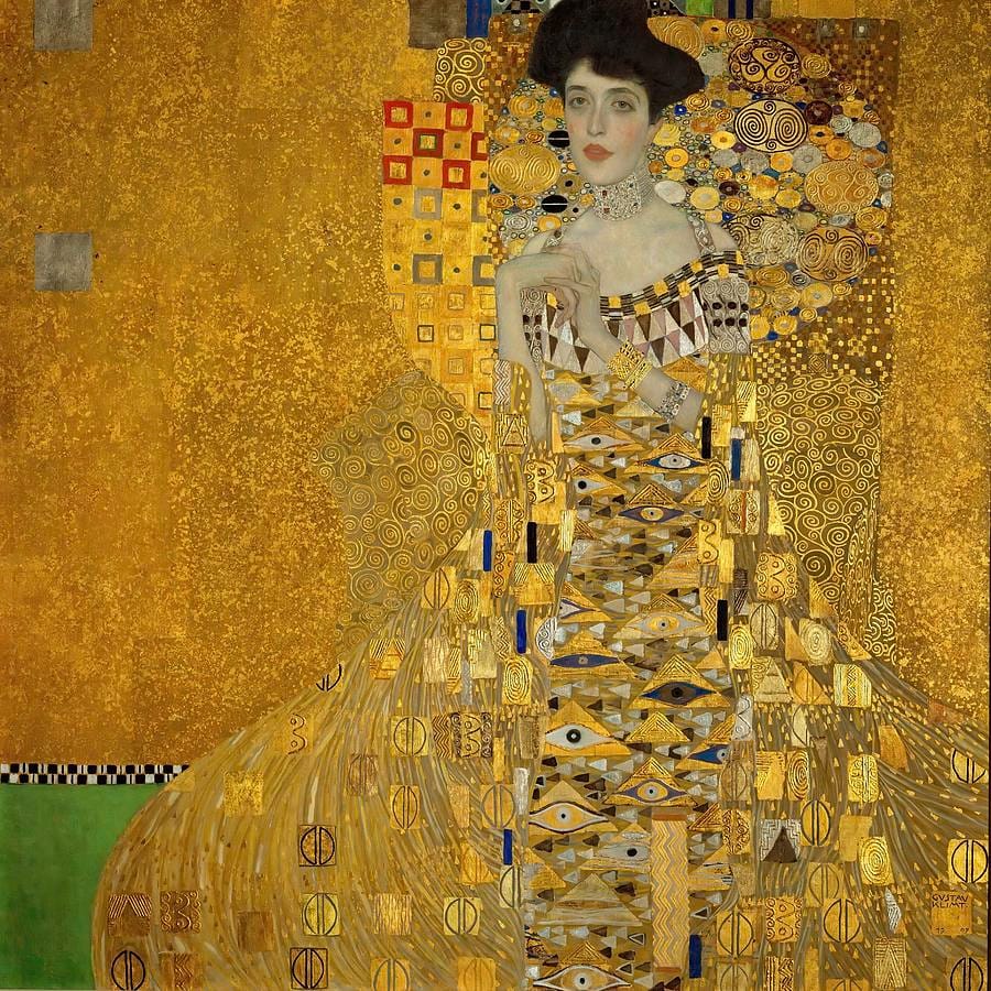 Portrait of Adele Bloch-Bauer I by Gustav Klimt