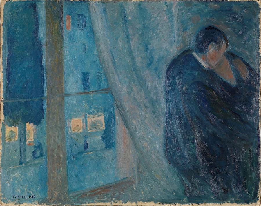 The Kiss by Edvard Munch