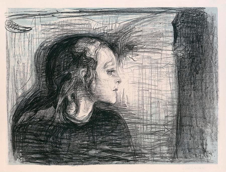 The Sick Child by Edvard Munch