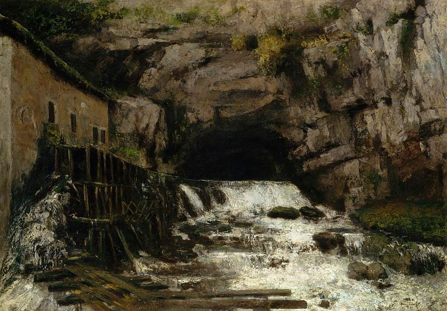 The Source of the Loue by Gustave Courbet