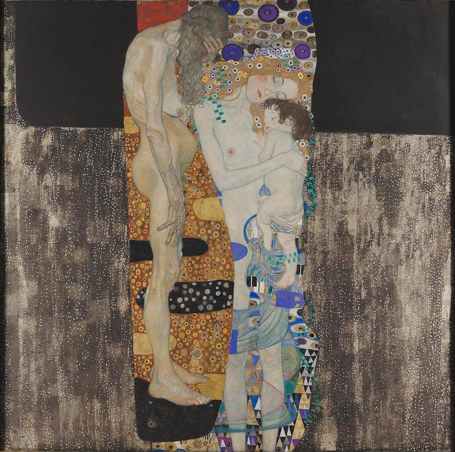 The Three Ages of Woman by Gustav Klimt