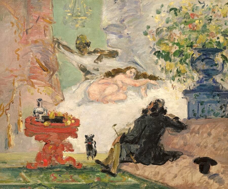 A Modern Olympia by Paul Cézanne
