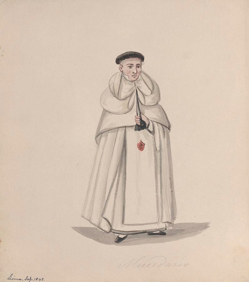 A Priest of the Mercedarian Order by Francisco Fierro