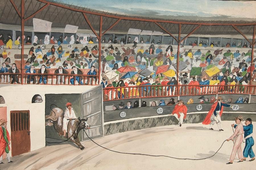 The Bullfight by Francisco Fierro