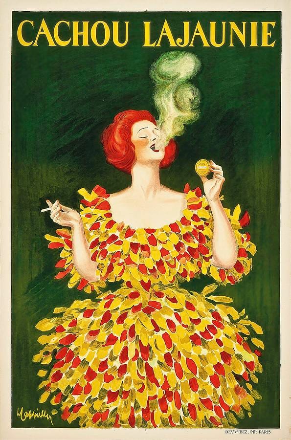 Cachou Lajaunie by Leonetto Cappiello