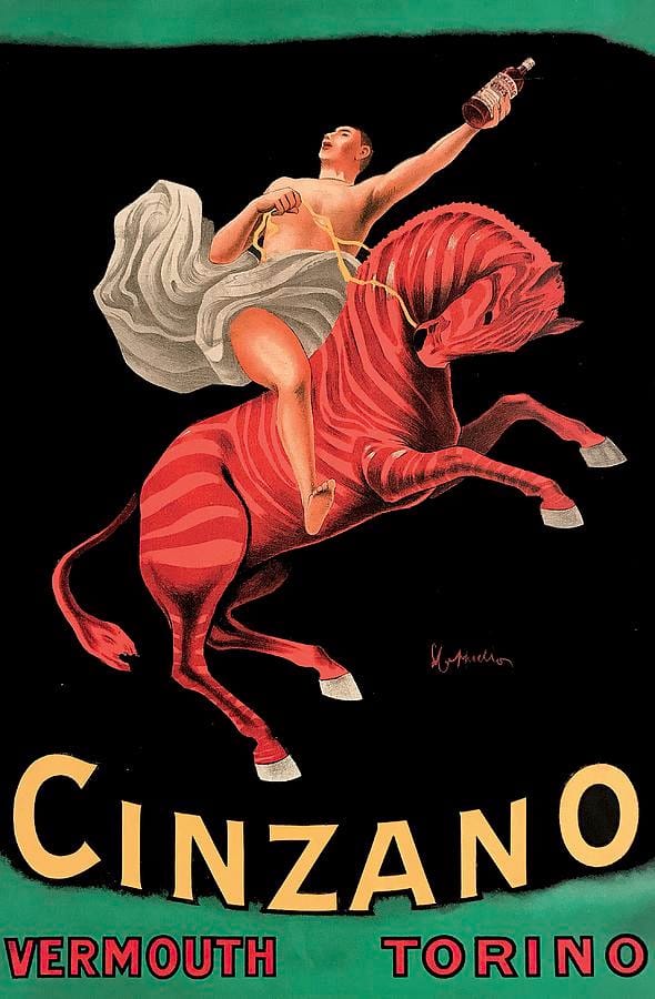 Cinzano Vermouth Torino by Leonetto Cappiello