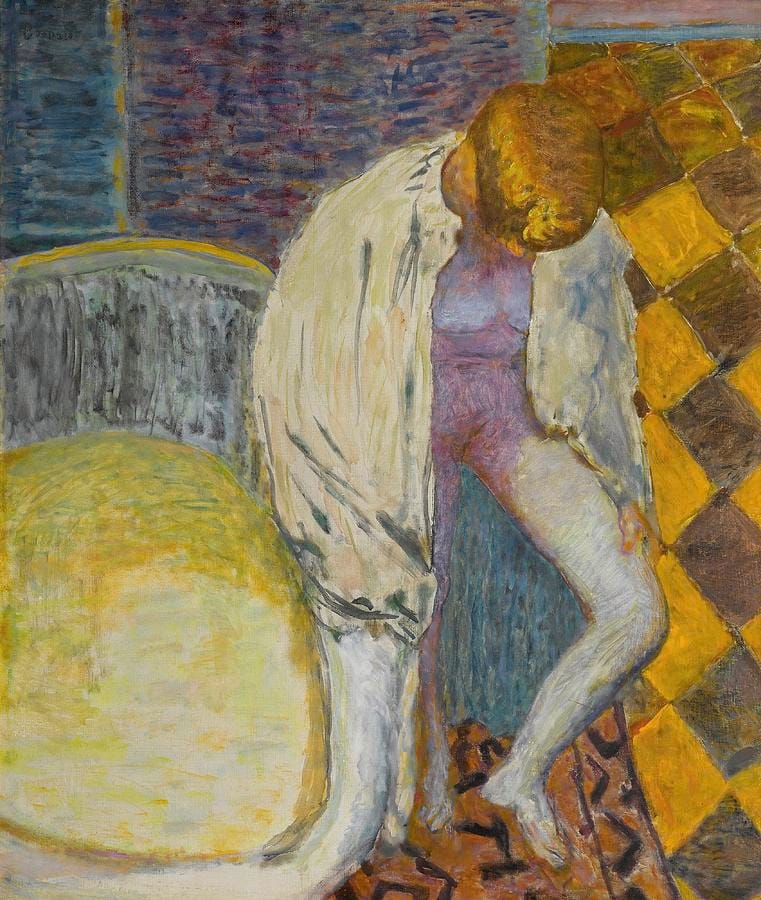 Femme Sortant du Bain by Pierre Bonnard