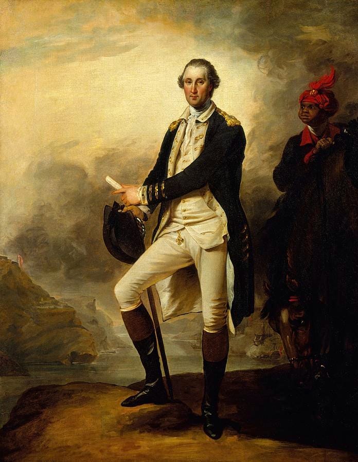 George Washington and William Lee by John Trumbull