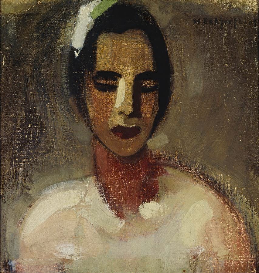 The Girl from California by Helene Schjerfbeck