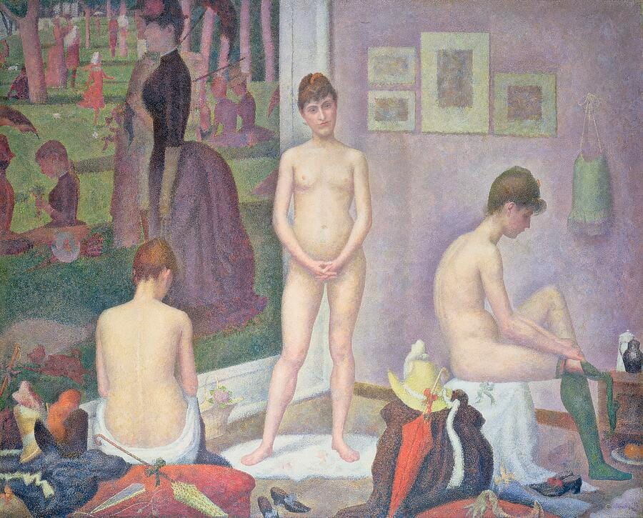 Models by Georges Seurat