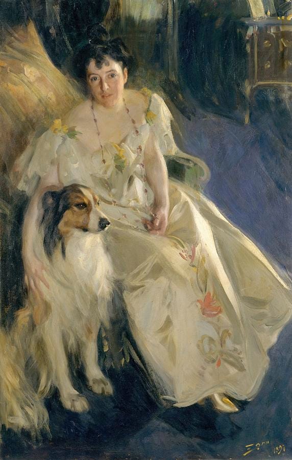 Mrs. Walter Rathbone Bacon by Anders Zorn