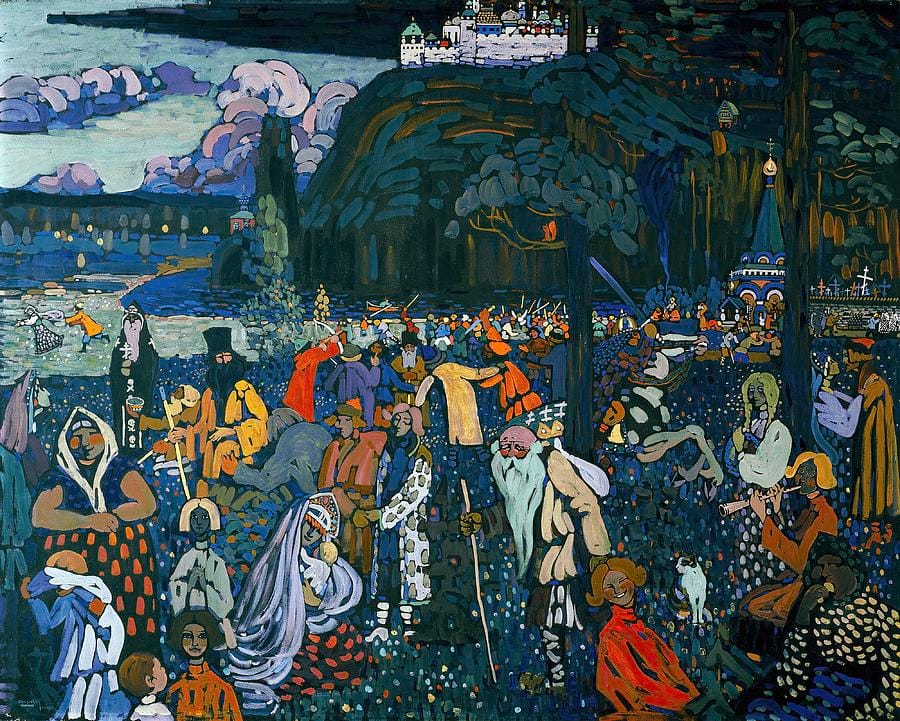 The Colorful Life by Wassily Kandinsky