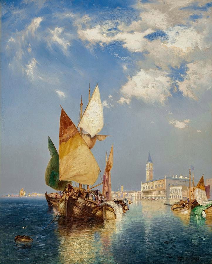 The Grand Canal, Venice by Thomas Moran