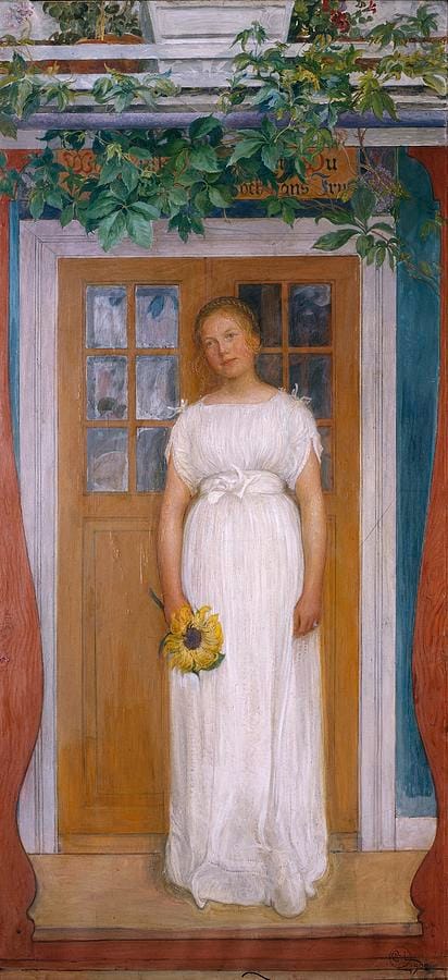 Age Of Seventeen by Carl Larsson