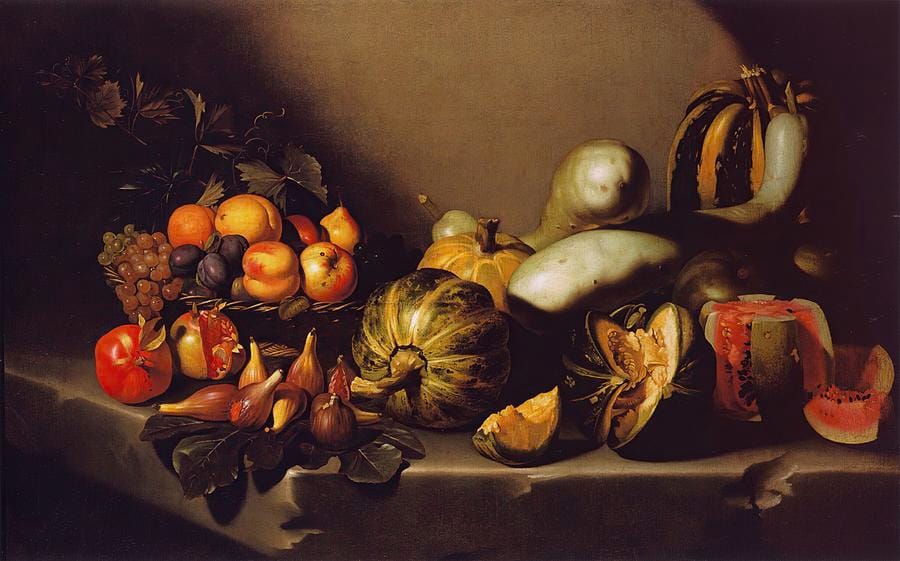 Still Life with Fruit by Caravaggio