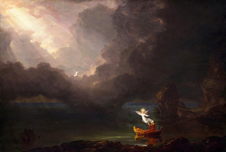 The Voyage of Life: Old Age by Thomas Cole