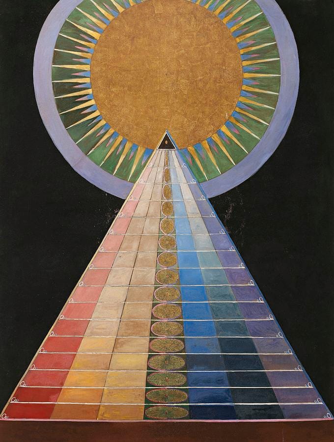 Altarpiece No. 1, Group X by Hilma af Klint