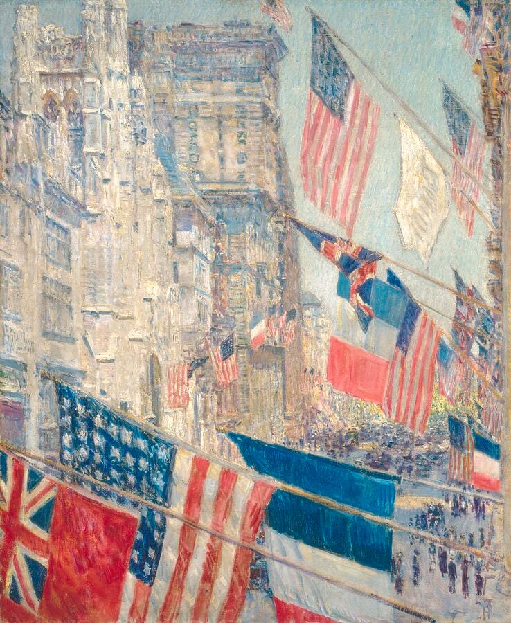 Allies Day by Childe Hassam