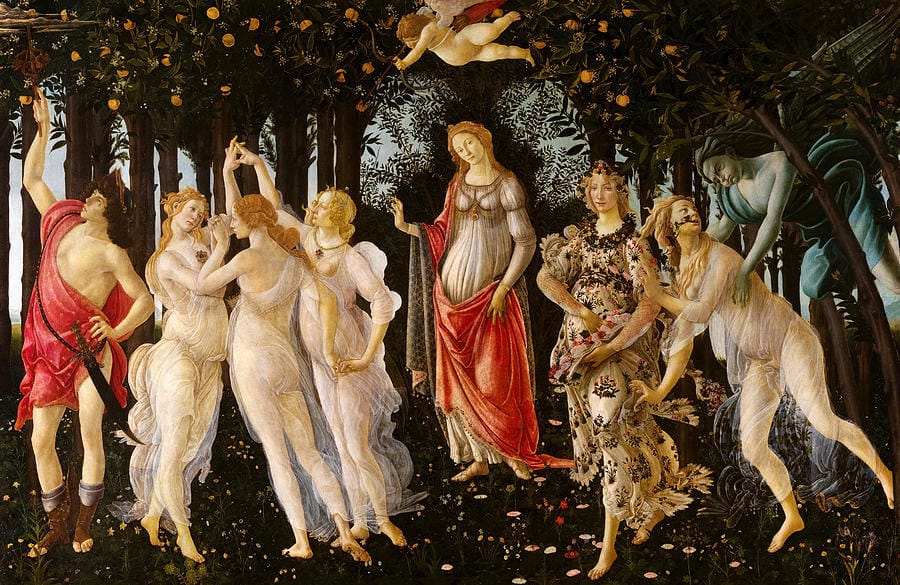 Primavera by Sandro Botticelli