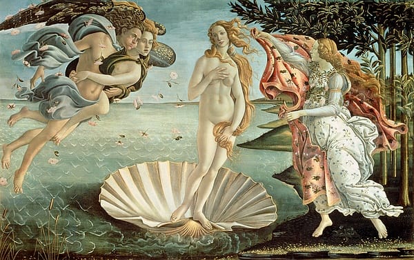 The Birth Of Venus by Sandro Botticelli