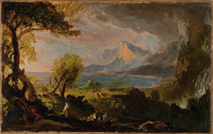 The Course of Empire: The Savage State by Thomas Cole