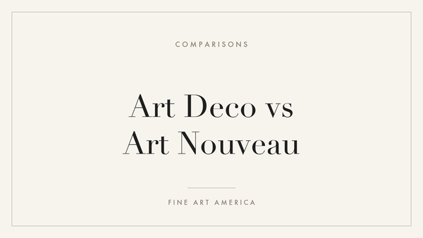 Art Deco vs Art Nouveau