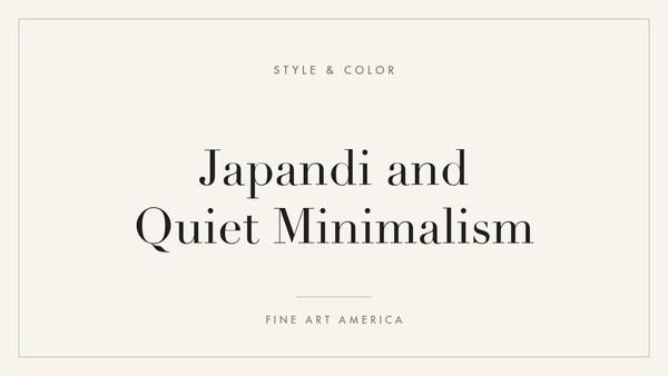 Japandi and Quiet Minimalism