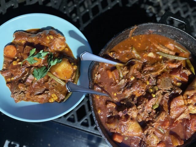 Brunswick Stew au barbecue
