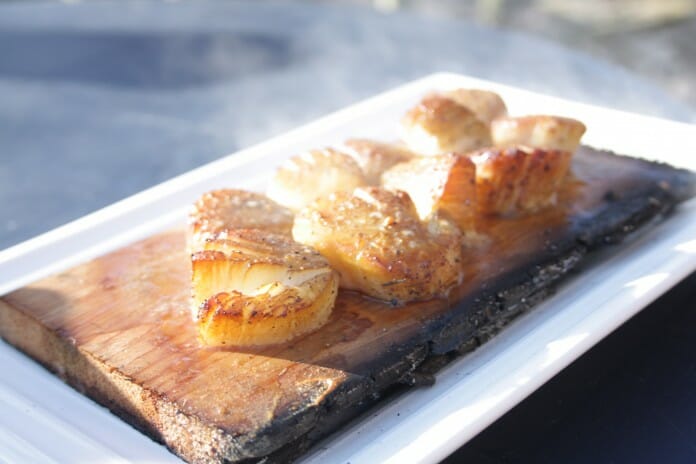 Live: la cuisson sur planche