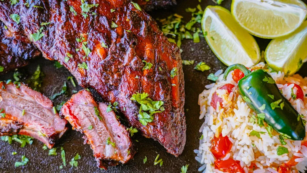 Ribs au chocolat et piments chipotle!
