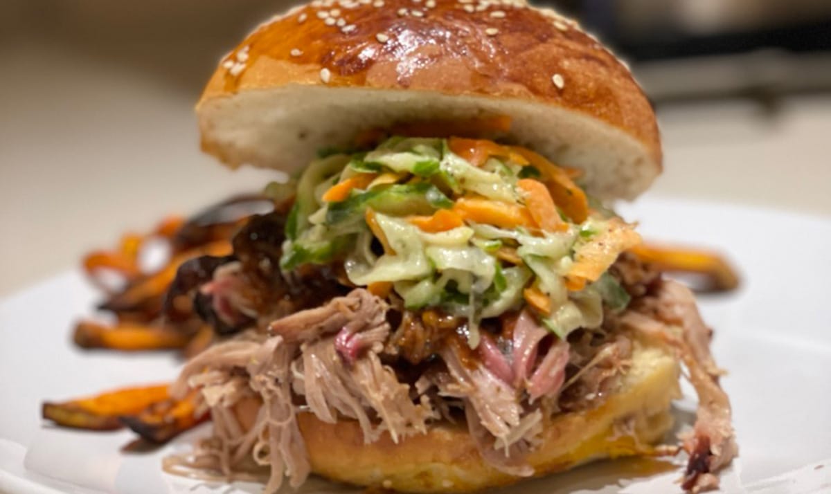 Le Burger de pulled pork healthy!