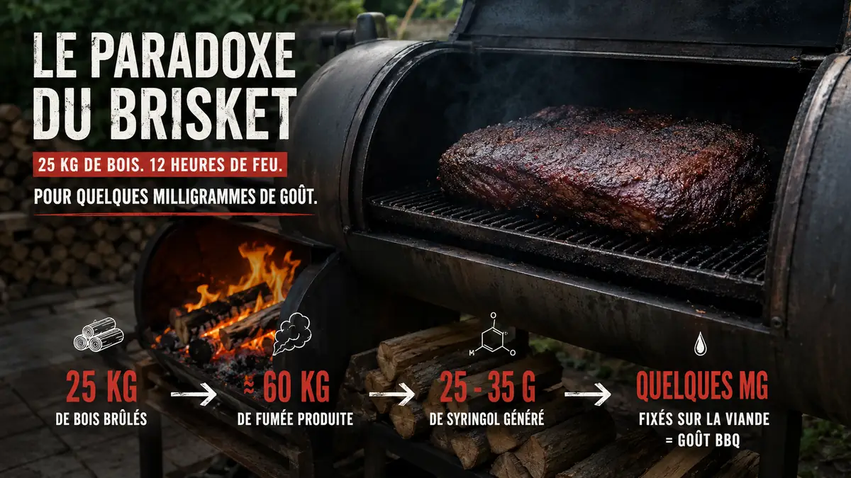 Le paradoxe du brisket : pourquoi le vrai BBQ est l'une des cuissons les plus complexes au monde