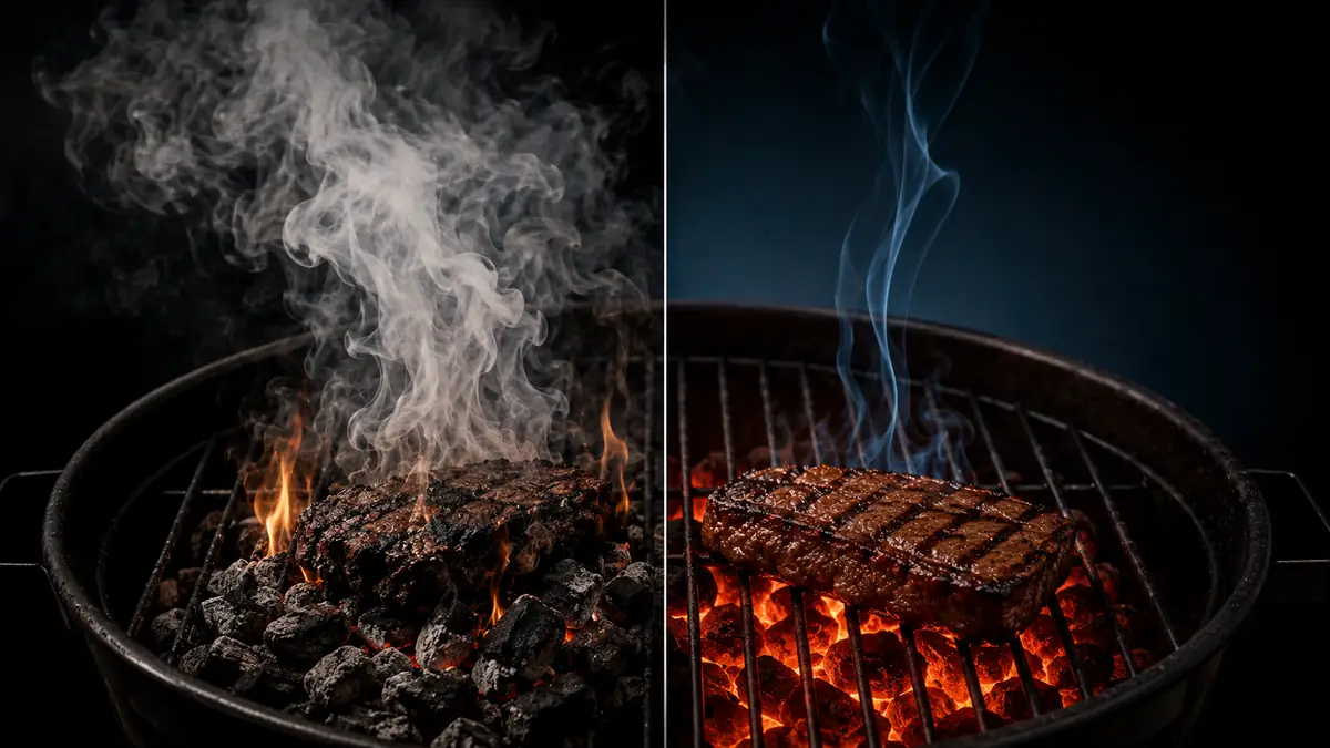 Pourquoi certains barbecues produisent une fumée propre… et d'autres une fumée toxique