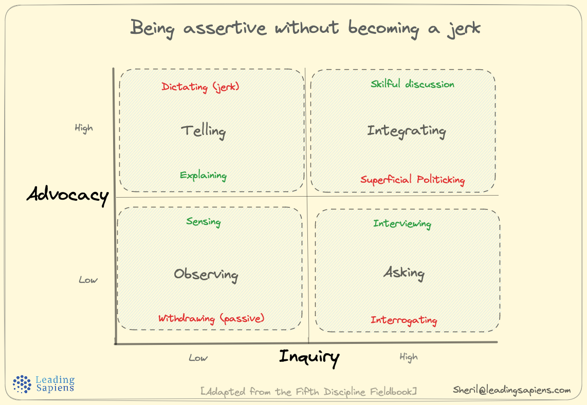 Balancing Advocacy and Inquiry