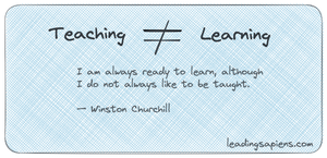 Carl Rogers On Why Teaching is Overrated