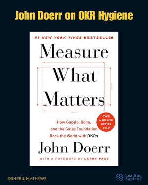 John Doerr on OKR Hygiene