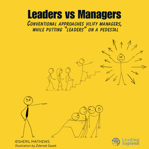 On the Differences between Leaders and Managers