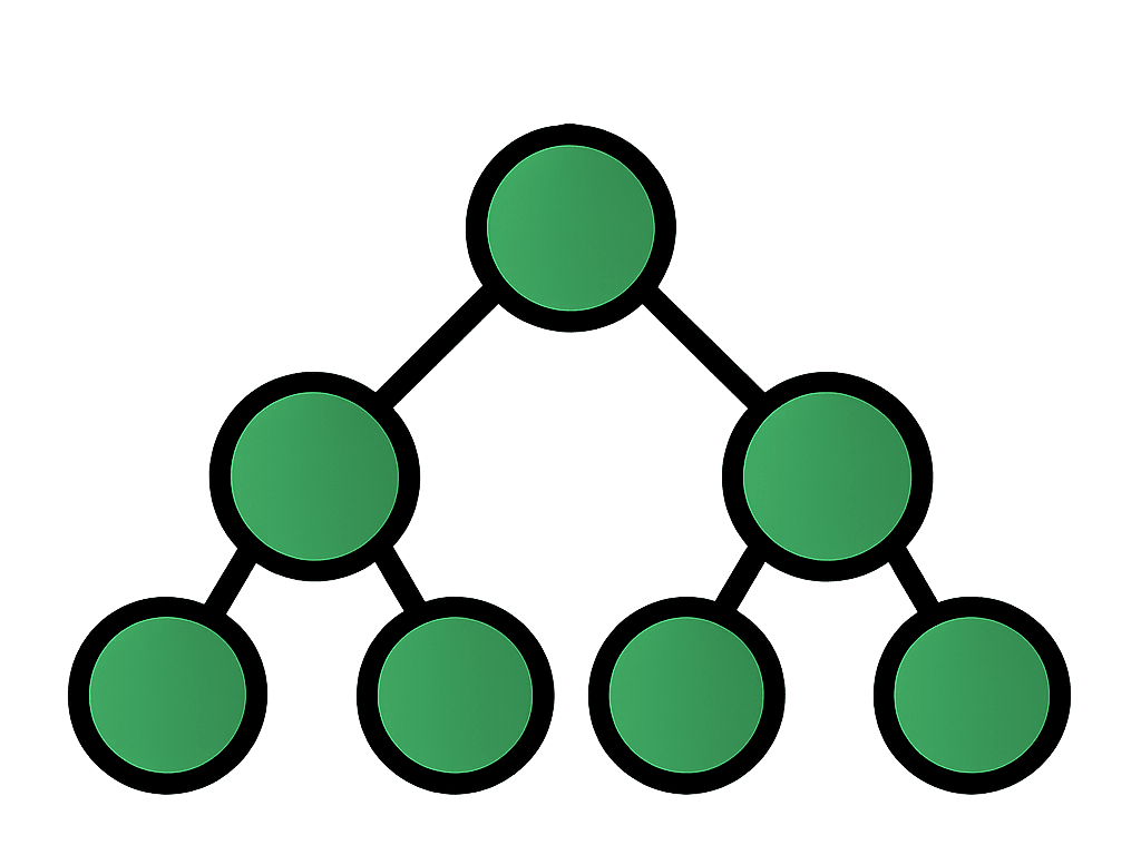 A tree topology (a.k.a. hierarchical topology).