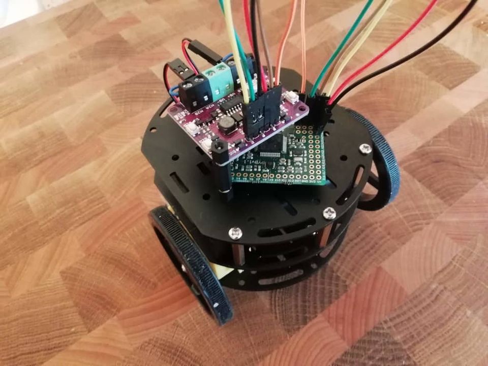 First Steps Building a Robot Car with Python & pyboard